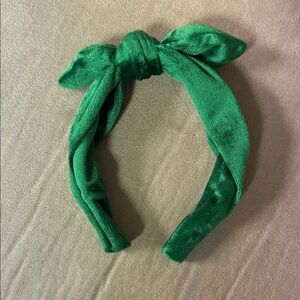 Green Velvet Adult Sized Headband